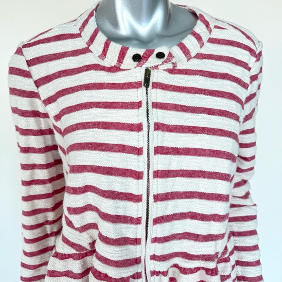 Free People women zipper jacket size M - Picture 2 of 6